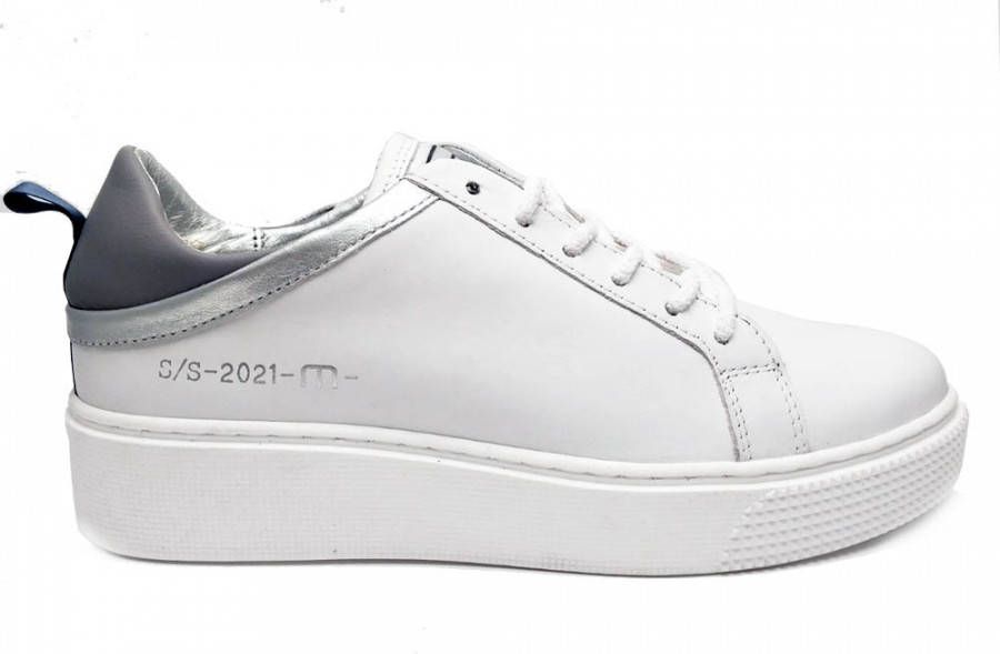Mjus Witte Sneakers Argento