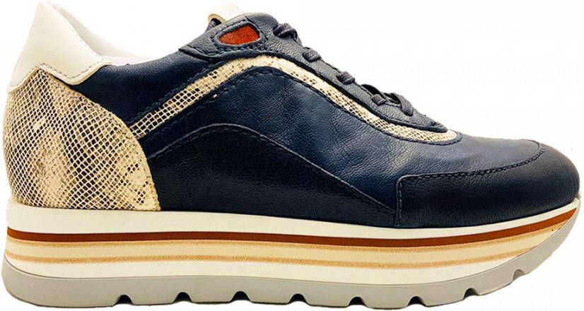 Piedi Nudi Blauwe Sneakers - Schoenen.nl