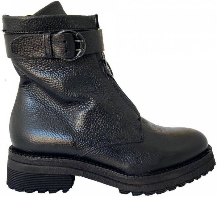 Rieker Zwarte Veterschoenen