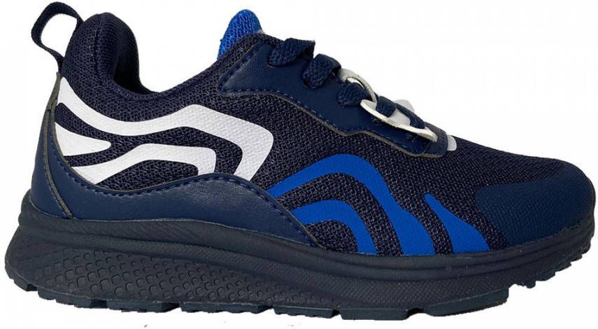 Piedro Blauwe Sport Veterschoenen