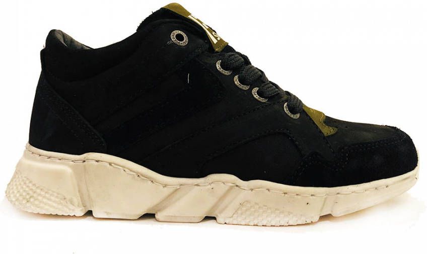 Piedro Zwarte Veterschoenen Wijdte 3 5