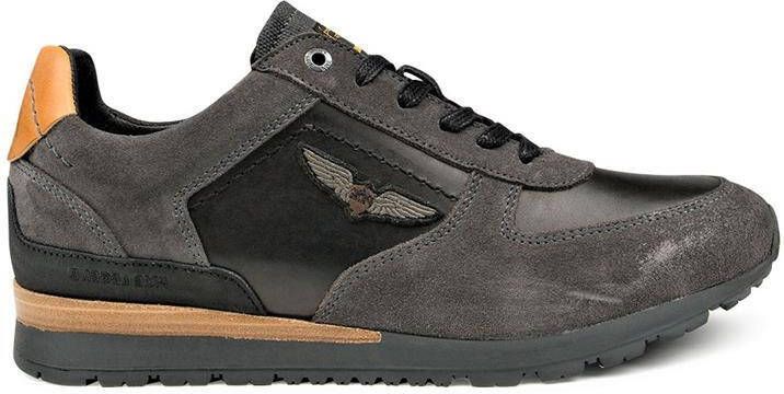 PME Legend Zwarte Veterschoenen Lockplate