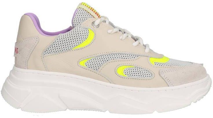 Red Rag 13298 chunky leren sneakers beige Meisjes Leer Meerkleurig 34 - Foto 7