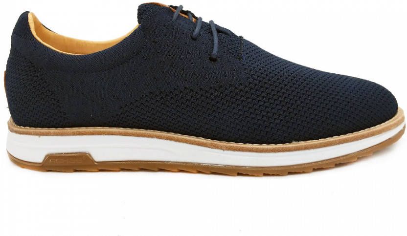 Rehab Blauwe Veterschoenen Nolan Knit