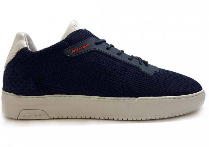 Rehab Blauwe Veterschoenen Thanos Knit