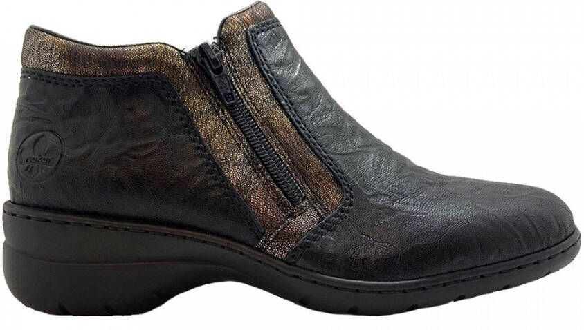 Rieker Comfortabele Chelsea Boot voor Modebewuste Vrouwen Black Dames - Foto 12