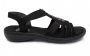 Rieker Sandalen zomerschoen sandaal sleehak met mooie versiering - Thumbnail 3