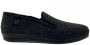 Rohde 2603 90 Heren Pantoffels Dichte Pantoffels Zwart - Thumbnail 3