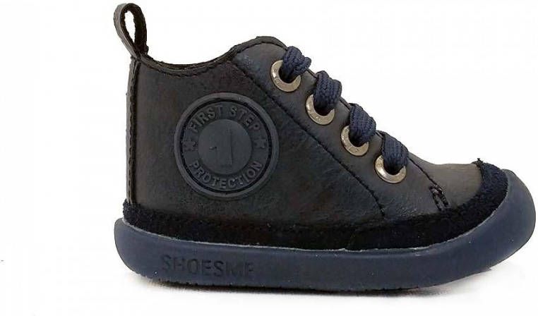 ShoesMe Blauwe Shoeme Veterschoenen Flexzool