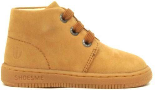 ShoesMe Bruine Veterschoenen Babyproof