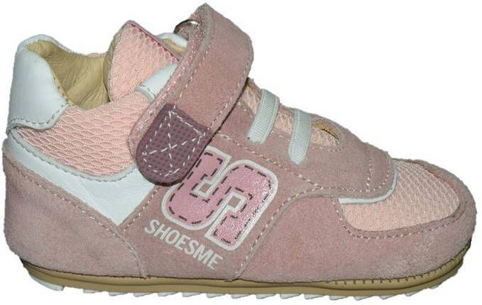 ShoesMe Roze Veterschoenen Flex Babyproof