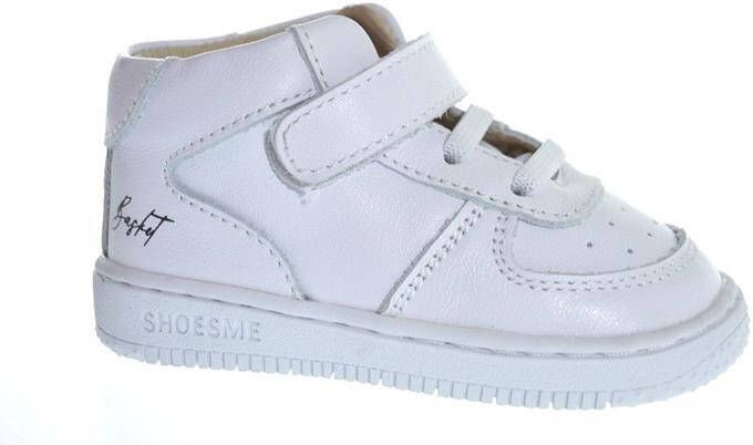 ShoesMe Witte Veterschoenen Babyproof Flex