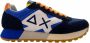 SUN68 Blauwe Sneakers Jaki Triclolors - Thumbnail 1