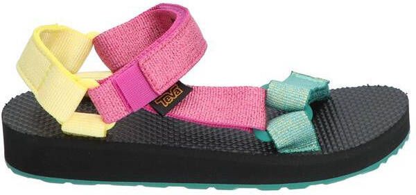 Teva sandalen roze geel groen Meisjes Textiel Meerkleurig 29 30 - Foto 5