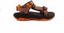 Teva Hurrica XLT 2 Schoolkind outdoor sandalen oranje lichtblauw zwart kids - Thumbnail 6