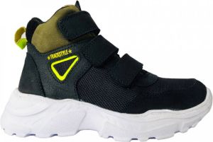Track Style Zwarte Trackstyle Klittenbandschoenen Wijdte 3 5