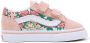 Vans Roze Sneakers Old Skool Klittenband - Thumbnail 3