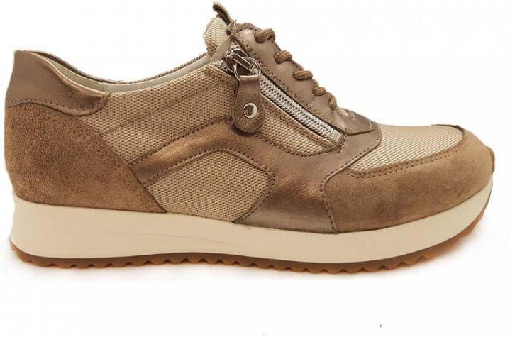 Waldlaufer Beige Veterschoenen Vickey Wijdte H