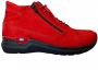 Wolky Hoge Sneakers 06606 Why 11505 donker rood nubuck - Thumbnail 3