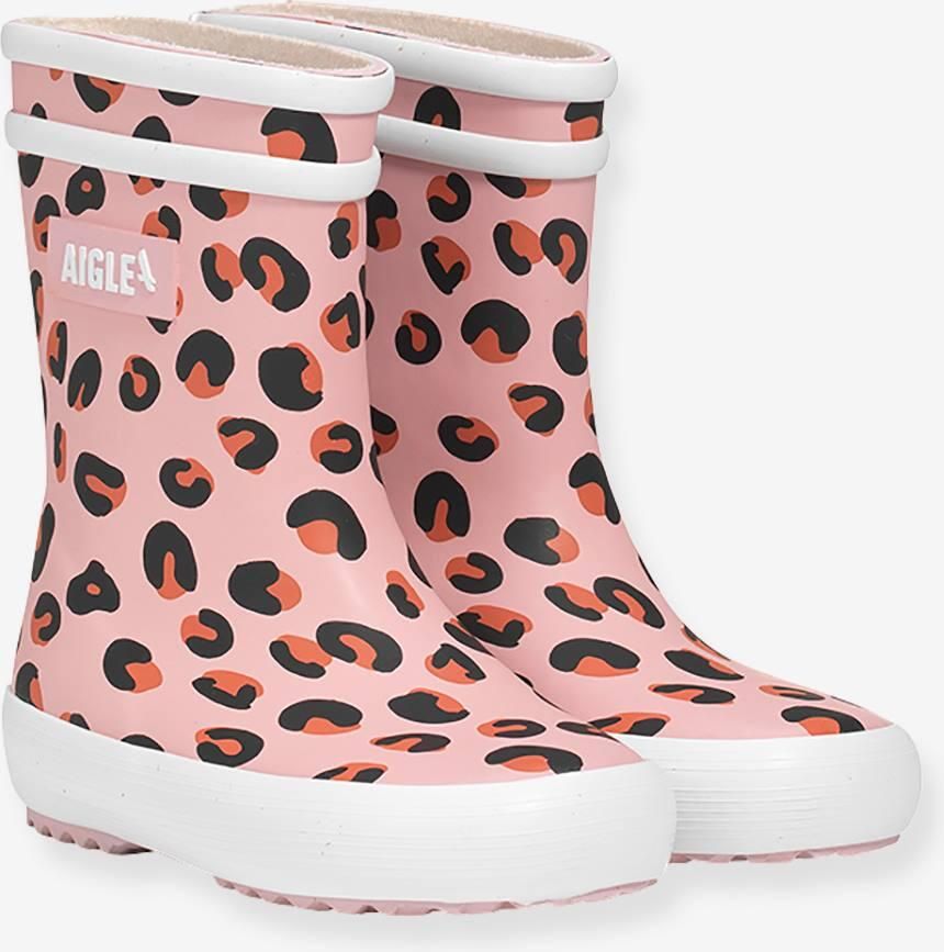 AIGLE Regenlaarzen voor kinderen Baby Flac Play2 NA41J rozen
