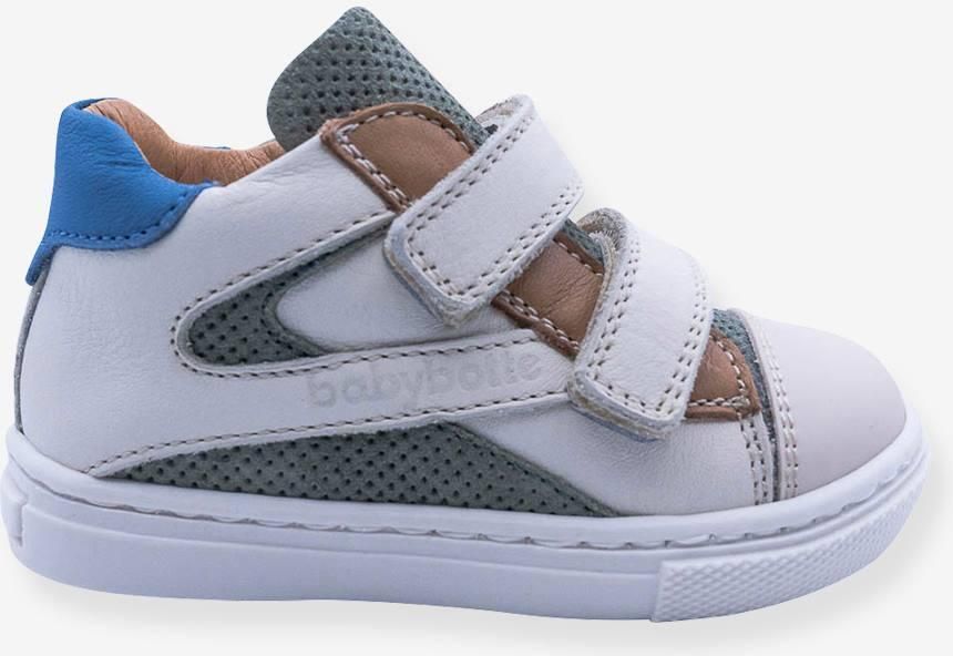 BABYBOTTE Hoge leren babysneakers 4309B028 wit