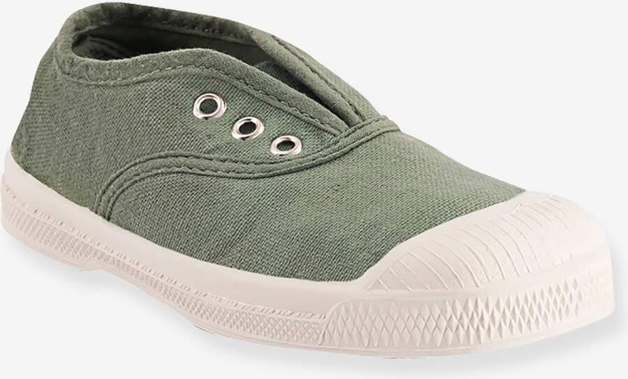BENSIMON Katoenen tennisschoenen Elly voor kinderen olijf