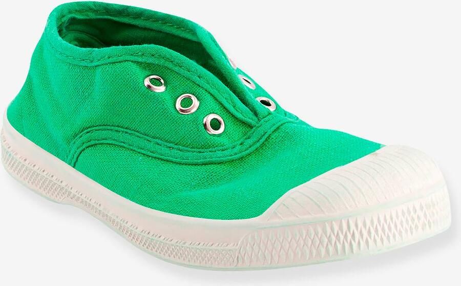 BENSIMON Katoenen tennisschoenen voor kinderen Elly E15149C15N groen