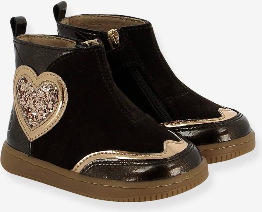 BERLINGOT Boots Botty Love chocoladebruin