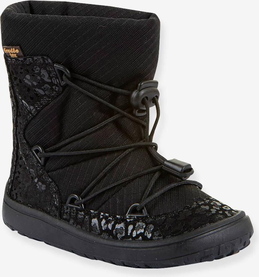 FRODDO Barefoot laarzen kinderen BAREFOOT TEX TRACK WOOL zwart