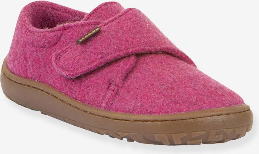 FRODDO Barefoot sloffen voor kinderen BAREFOOT WOOLY fuchsia