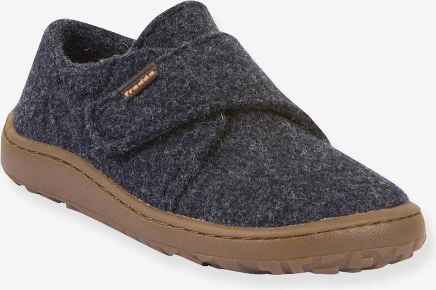 FRODDO Barefoot sloffen voor kinderen BAREFOOT WOOLY nachtblauw