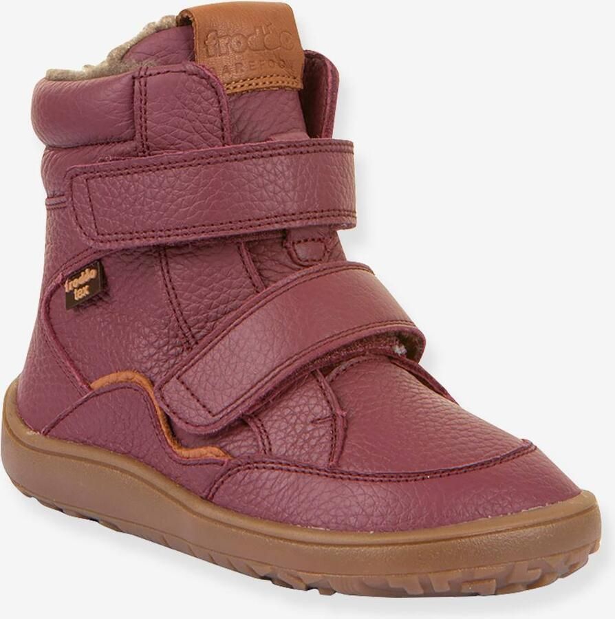 FRODDO Barefoot winterschoenen voor kinderen BAREFOOT TEX WINTER bordeauxrood
