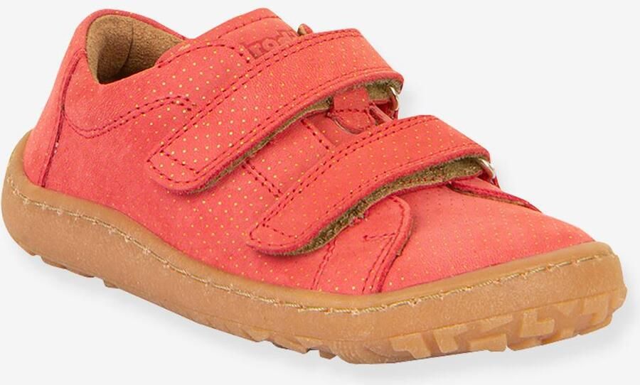 FRODDO Barefootschoenen met klittenband voor meisjes BAREFOOT BASE koraal