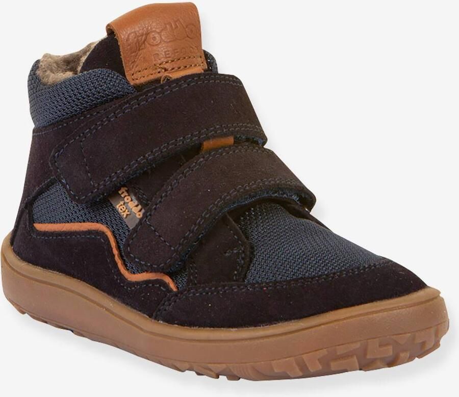 FRODDO Blote voeten boots kinderen BAREFOOT TEX WOOL donkerblauw