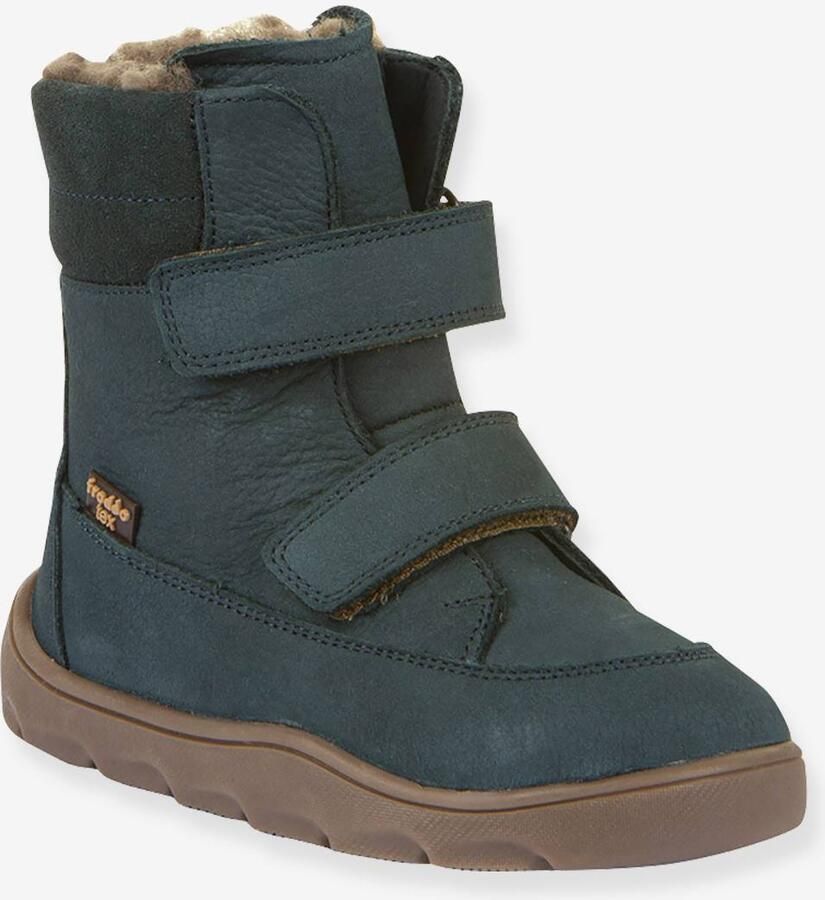 FRODDO Blotevoetenlaarzen voor kinderen ZERU TEX WINTER BAREFOOT petrolblauw