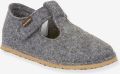 FRODDO FLEXY WOOLY BAREFOOT blotevoetensloffen voor kinderen gemêleerd grijs - Grijs