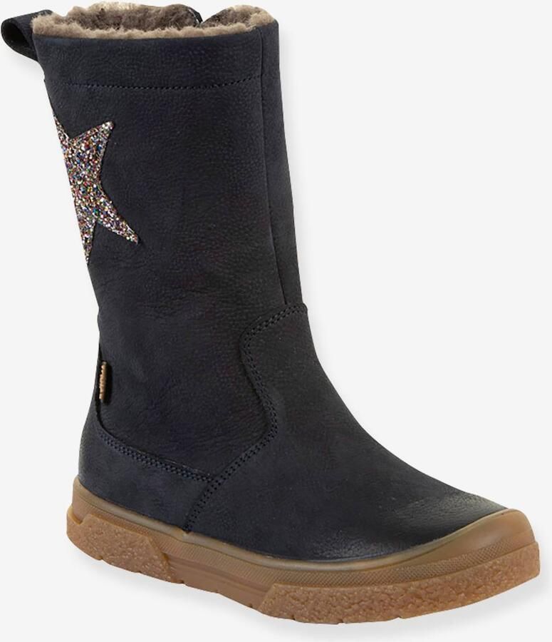 FRODDO Meisjes Boots PULSE TEX STAR BOOTS WOOL donkerblauw