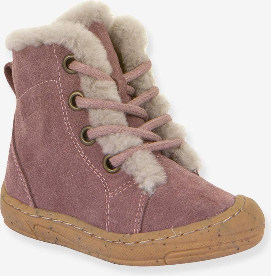 FRODDO MINNI SUEDE LACES laarzen voor kinderen oudroze - Foto 2