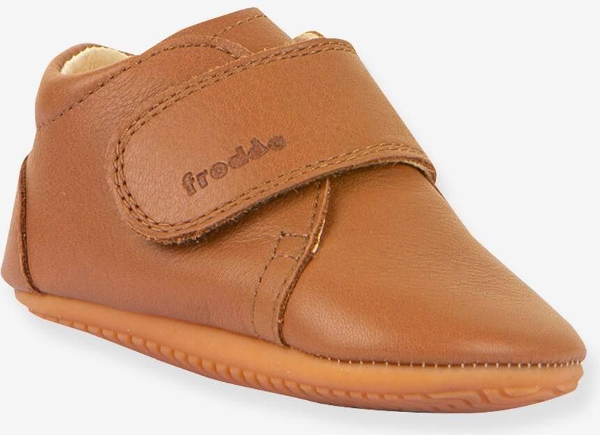 FRODDO Sloffen van baby leer BASIC karamel