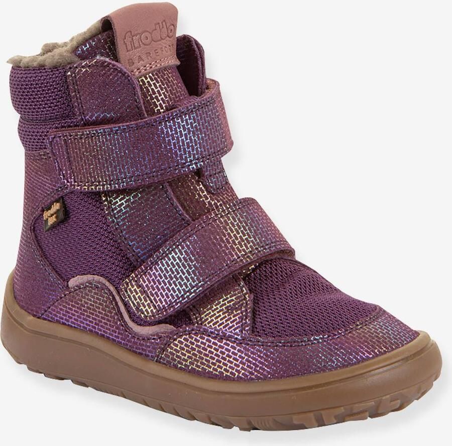 FRODDO Winterlaarzen blote voeten kinderen BAREFOOT TEX WINTER lila