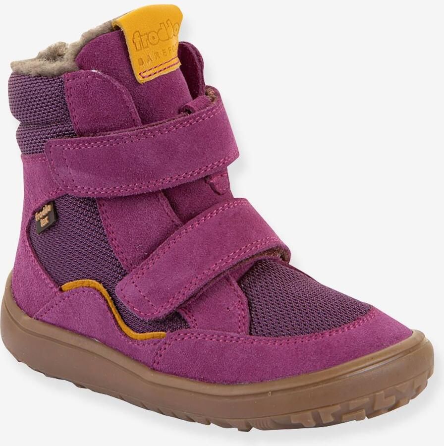 FRODDO Winterlaarzen blote voeten kinderen BAREFOOT TEX WINTER paars