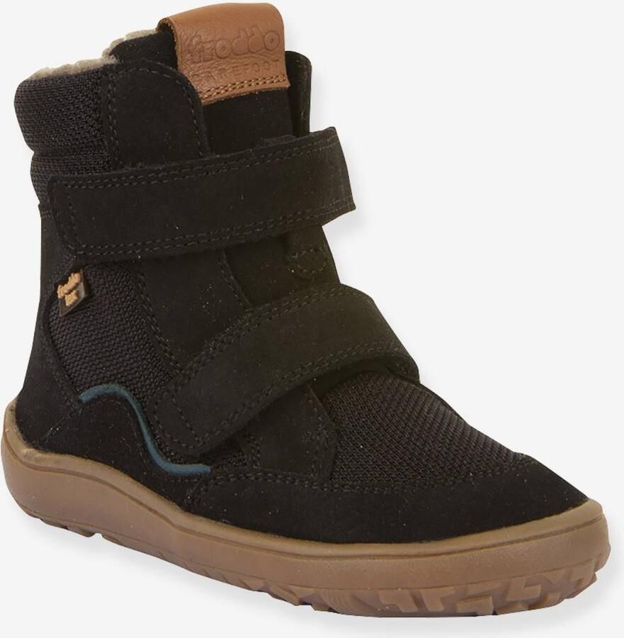 FRODDO Winterlaarzen blote voeten kinderen BAREFOOT TEX WINTER zwart