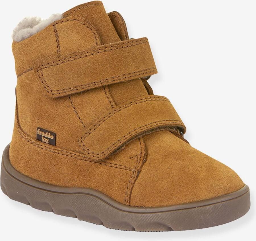 FRODDO ZERU TEX FURRY BAREFOOT blotevoetenlaarzen voor kinderen karamel