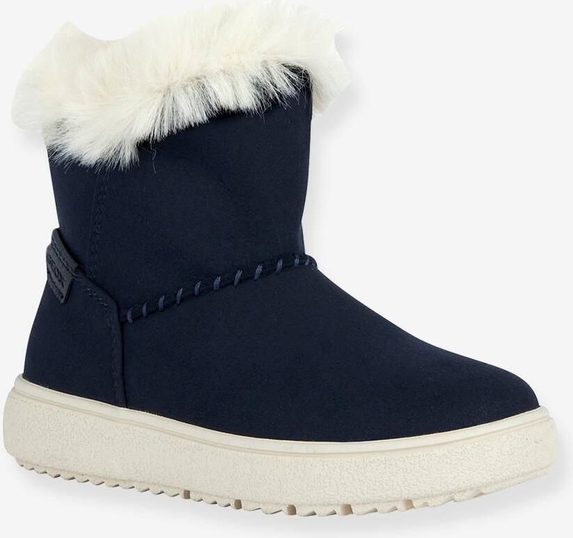 GEOX Gevoerde meisjeslaarzen J Theleven Girl marineblauw