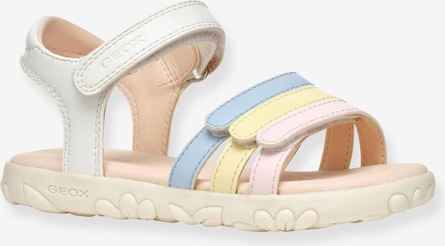 GEOX SANDAL HAITI Sandalen WIT VEELKLEURIG
