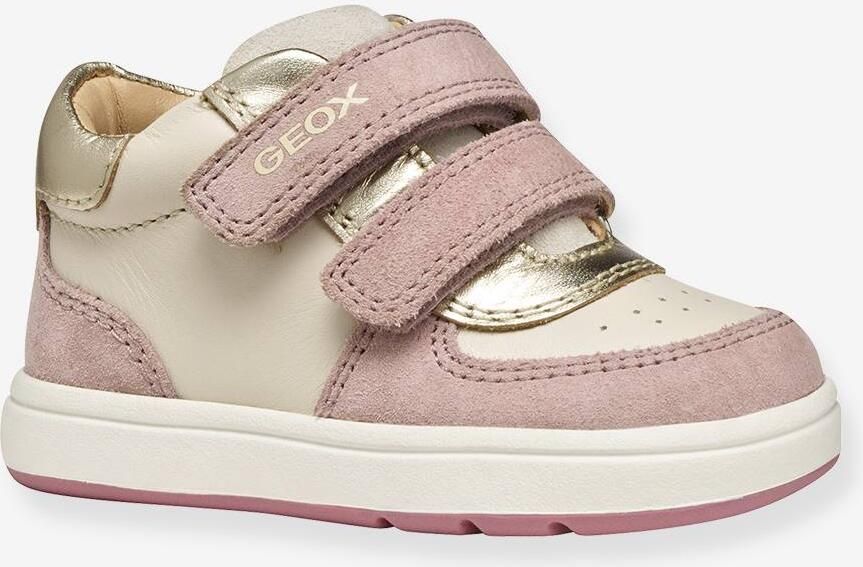 GEOX BIGLIA PEUTER Sneakers LICHT IVOOR ANTIEK ROZE - Foto 2