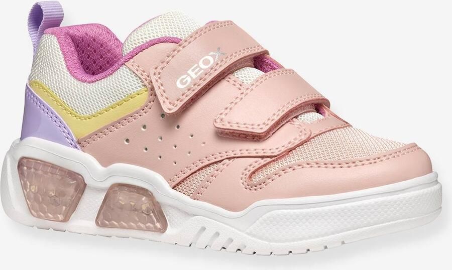 GEOX ILLUMINUS TIENERS Sneakers ROZE MULTICOLOR - Foto 3