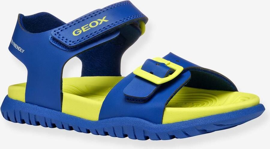 GEOX SANDAAL FUSBETTO TIENERS Sandalen KONINGSBLAUW FLUO GEEL - Foto 2