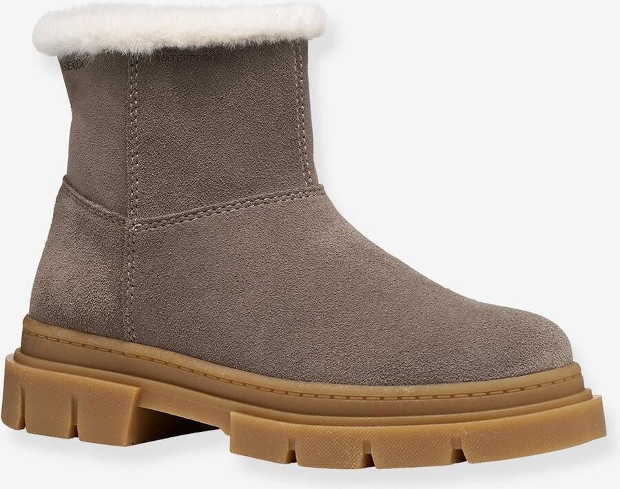 GEOX Karsyn enkellaarsjes taupe