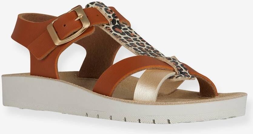 GEOX Kindersandalen J45EA Costarei Girl bruin